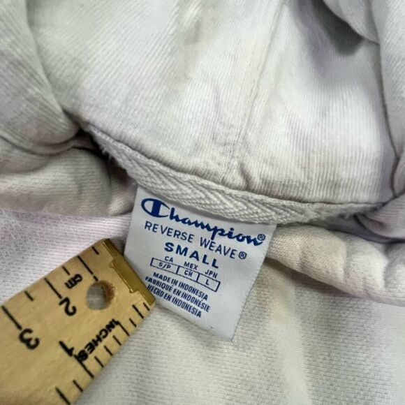 Y2K Champion Reverse Weave Pullover Sweatshirt Hoodie Sweater Sz Small - Picture 4 of 5